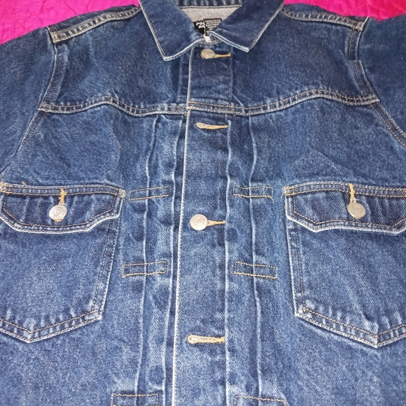 Polo Jean Co Ralph Lauren 100%Cotton Authentic Vintage Jacket Size Small - Picture 3 of 11